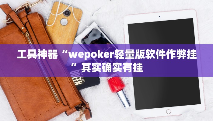 工具神器“wepoker轻量版软件作弊挂”其实确实有挂