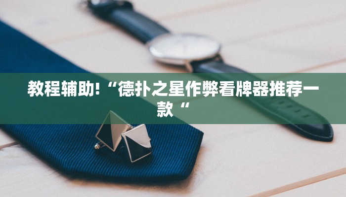 教程辅助!“德扑之星作弊看牌器推荐一款“