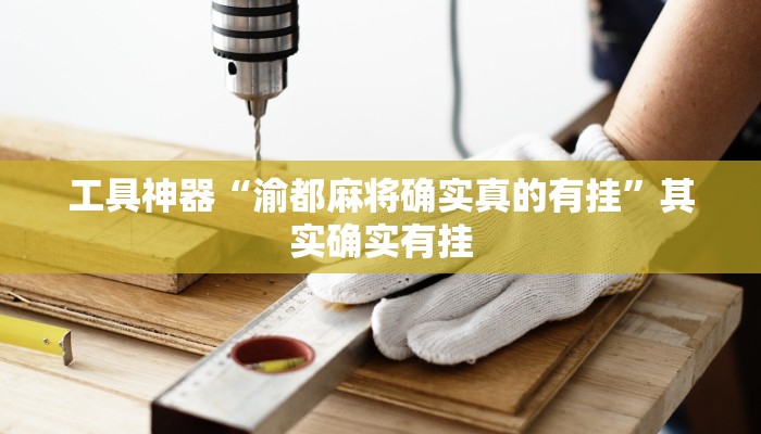 工具神器“渝都麻将确实真的有挂”其实确实有挂