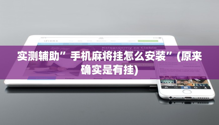 实测辅助”手机麻将挂怎么安装”(原来确实是有挂)