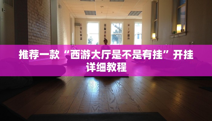 推荐一款“西游大厅是不是有挂”开挂详细教程
