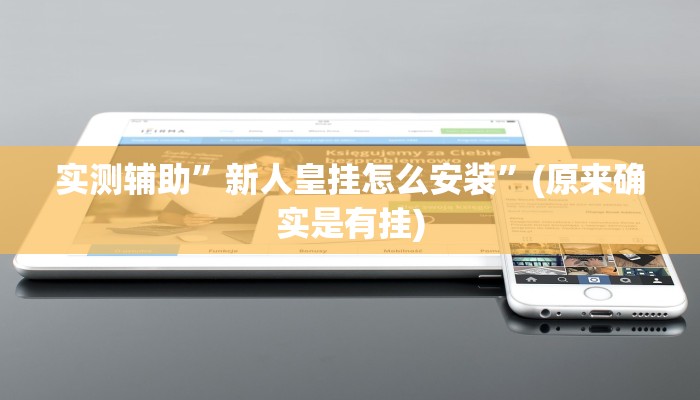实测辅助”新人皇挂怎么安装”(原来确实是有挂)
