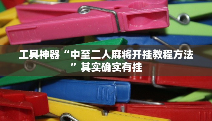 工具神器“中至二人麻将开挂教程方法”其实确实有挂