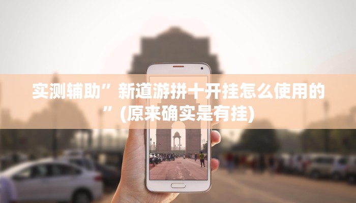 实测辅助”新道游拼十开挂怎么使用的”(原来确实是有挂)