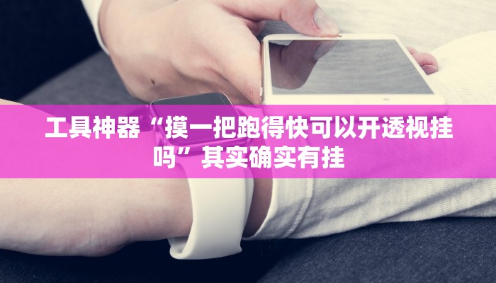 工具神器“摸一把跑得快可以开透视挂吗”其实确实有挂