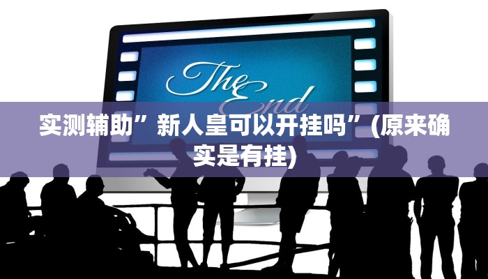 实测辅助”新人皇可以开挂吗”(原来确实是有挂)