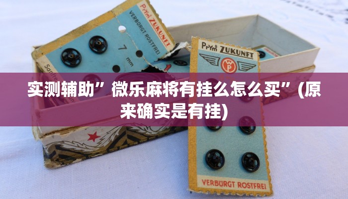 实测辅助”睢宁麻将开挂怎么买”(原来确实是有挂)