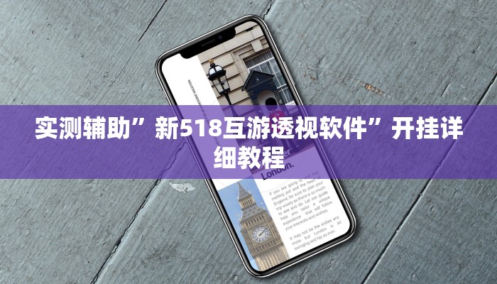实测辅助”新518互游透视软件”开挂详细教程