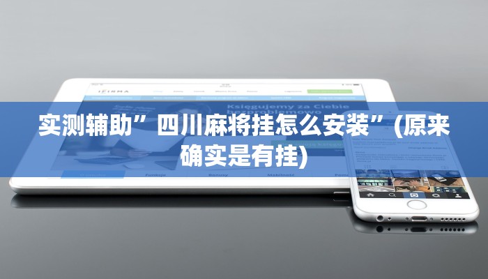 实测辅助”四川麻将挂怎么安装”(原来确实是有挂)