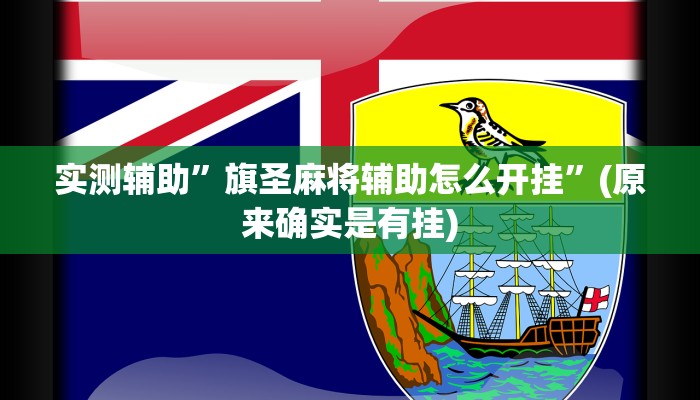 实测辅助”旗圣麻将辅助怎么开挂”(原来确实是有挂)