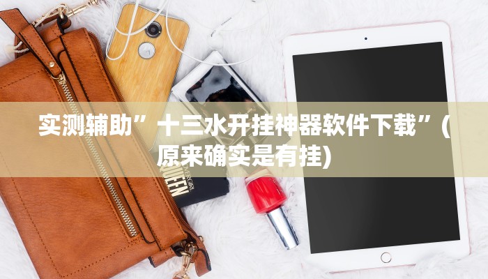 实测辅助”十三水开挂神器软件下载”(原来确实是有挂)