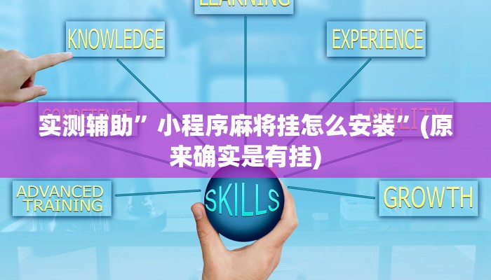 实测辅助”小程序麻将挂怎么安装”(原来确实是有挂)