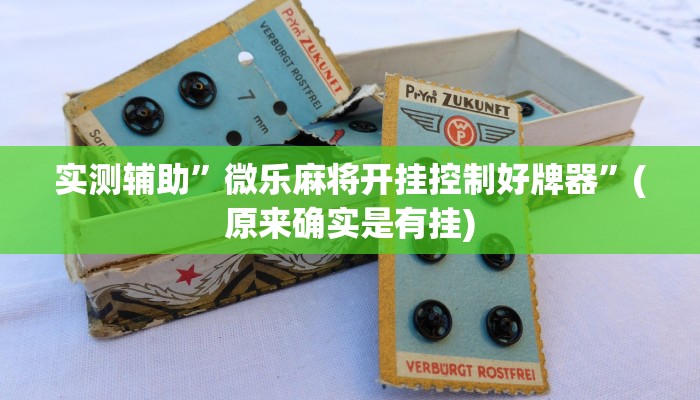 实测辅助”微乐麻将开挂控制好牌器”(原来确实是有挂)