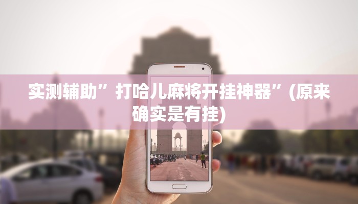 实测辅助”打哈儿麻将开挂神器”(原来确实是有挂)