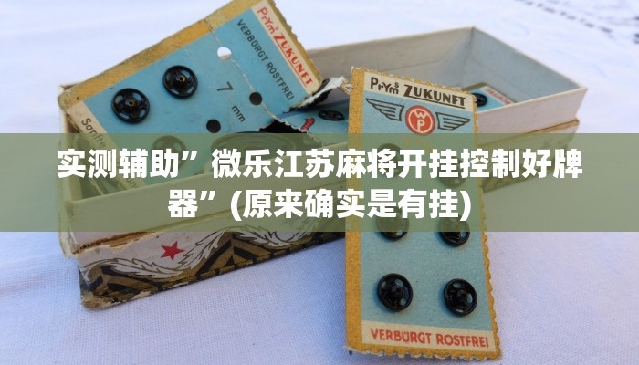 实测辅助”微乐江苏麻将开挂控制好牌器”(原来确实是有挂)