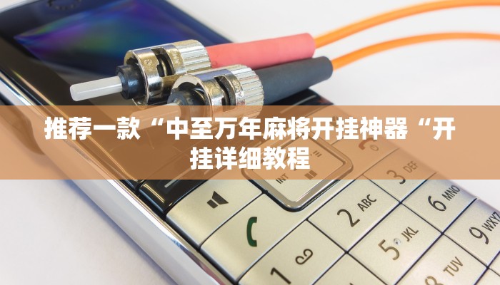 推荐一款“中至万年麻将开挂神器“开挂详细教程