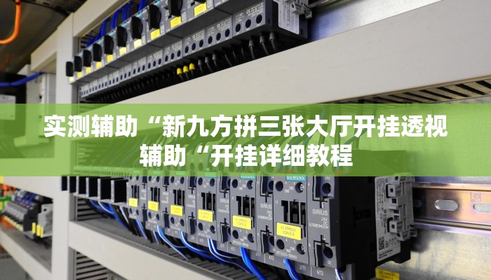 实测辅助“新九方拼三张大厅开挂透视辅助“开挂详细教程