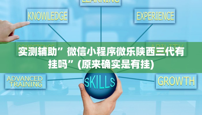 实测辅助”微信小程序微乐陕西三代有挂吗”(原来确实是有挂)