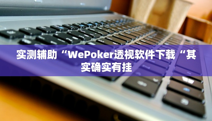 实测辅助“WePoker透视软件下载“其实确实有挂