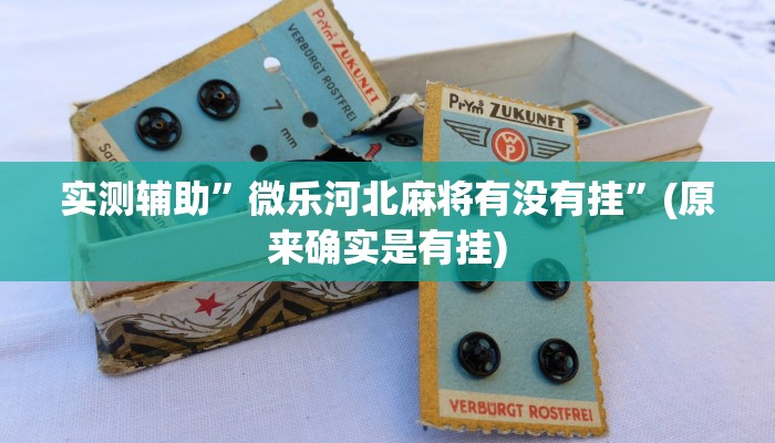 实测辅助“唯思竞技麻将开挂怎么弄“其实确实有挂