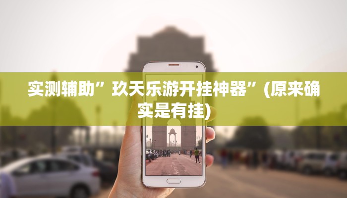 实测辅助”玖天乐游开挂神器”(原来确实是有挂)