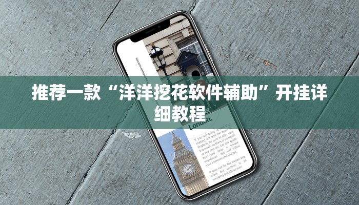 推荐一款“洋洋挖花软件辅助”开挂详细教程