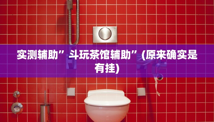 实测辅助”情怀棋牌挂怎么安装”(原来确实是有挂)