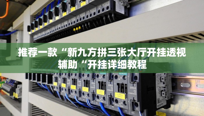 推荐一款“新九方拼三张大厅开挂透视辅助“开挂详细教程