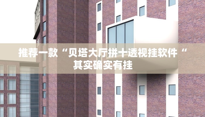 推荐一款“贝塔大厅拼十透视挂软件“其实确实有挂