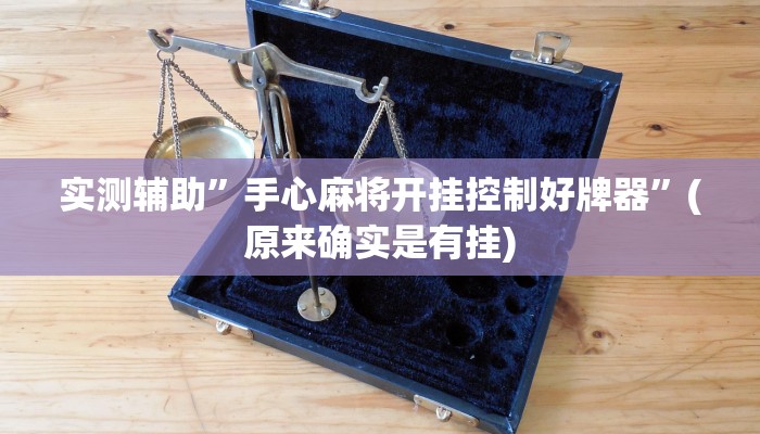实测辅助”睢宁麻将通用挂”(原来确实是有挂)