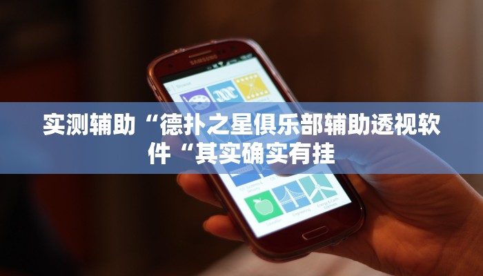 实测辅助“德扑之星俱乐部辅助透视软件“其实确实有挂