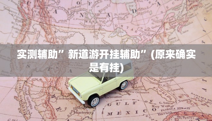 实测辅助”新道游开挂辅助”(原来确实是有挂)