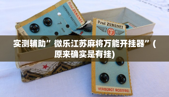 实测辅助”微乐江苏麻将万能开挂器”(原来确实是有挂)