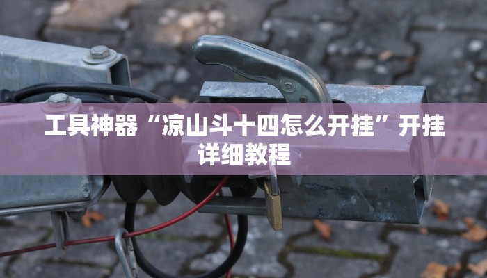 工具神器“凉山斗十四怎么开挂”开挂详细教程