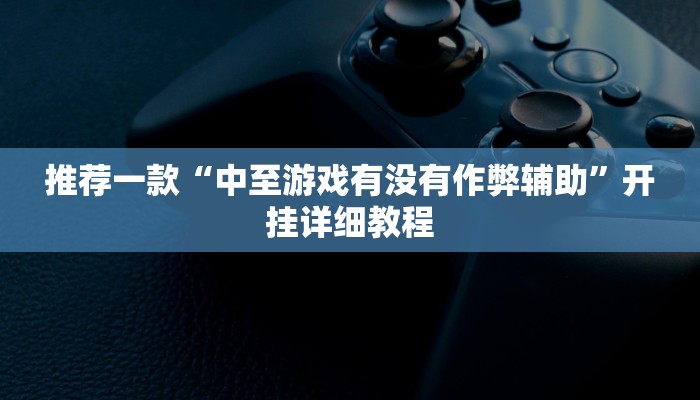 推荐一款“中至游戏有没有作弊辅助”开挂详细教程