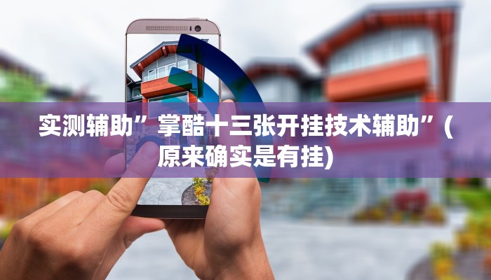实测辅助”掌酷十三张开挂技术辅助”(原来确实是有挂)