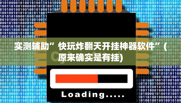 实测辅助”快玩炸翻天开挂神器软件”(原来确实是有挂)
