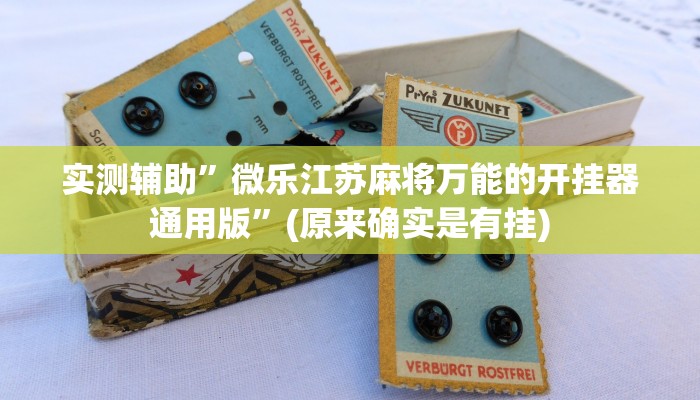 实测辅助”微乐江苏麻将万能的开挂器通用版”(原来确实是有挂)