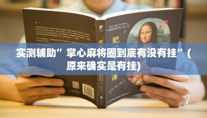 实测辅助”掌心麻将圈到底有没有挂”(原来确实是有挂)