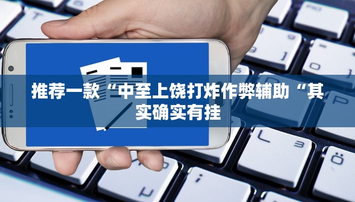 推荐一款“中至上饶打炸作弊辅助“其实确实有挂