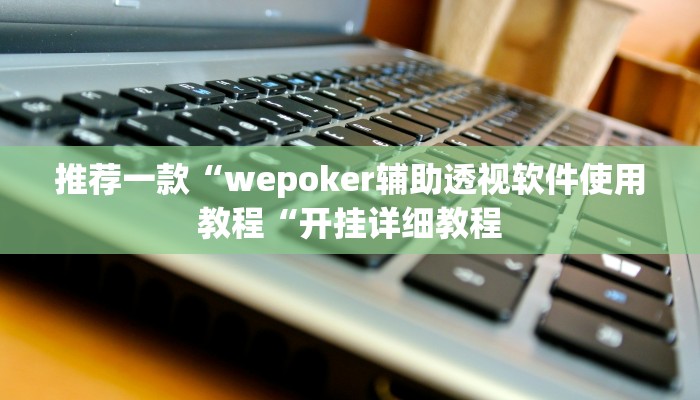 推荐一款“wepoker辅助透视软件使用教程“开挂详细教程