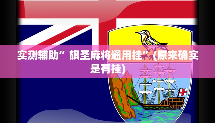 实测辅助”旗圣麻将通用挂”(原来确实是有挂)