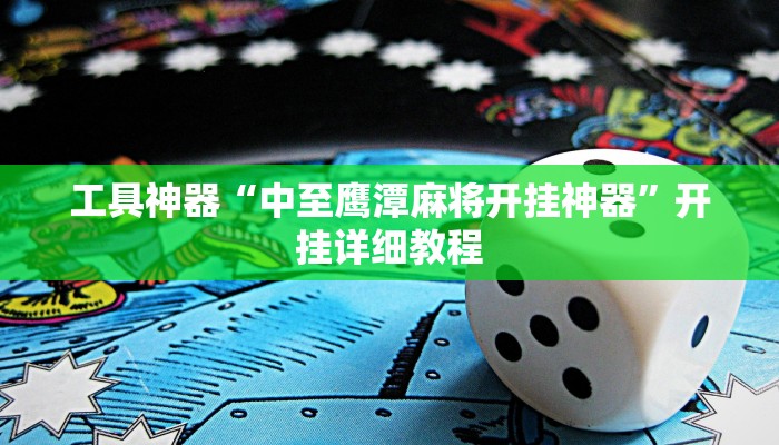 工具神器“中至鹰潭麻将开挂神器”开挂详细教程
