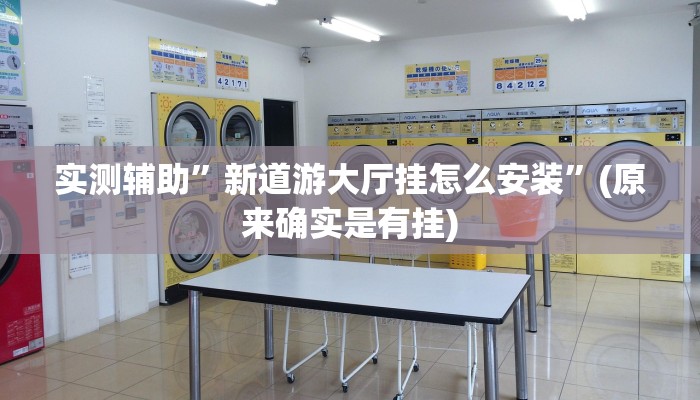 实测辅助”新道游大厅挂怎么安装”(原来确实是有挂)