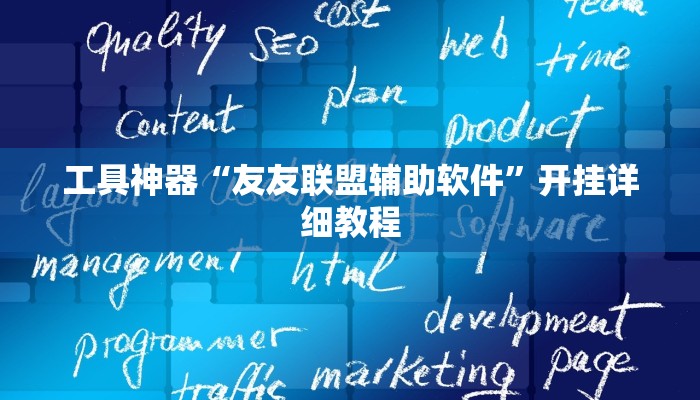 工具神器“友友联盟辅助软件”开挂详细教程