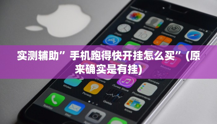 实测辅助”手机跑得快开挂怎么买”(原来确实是有挂)