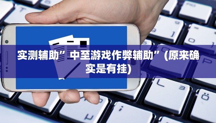 实测辅助”中至游戏作弊辅助”(原来确实是有挂)