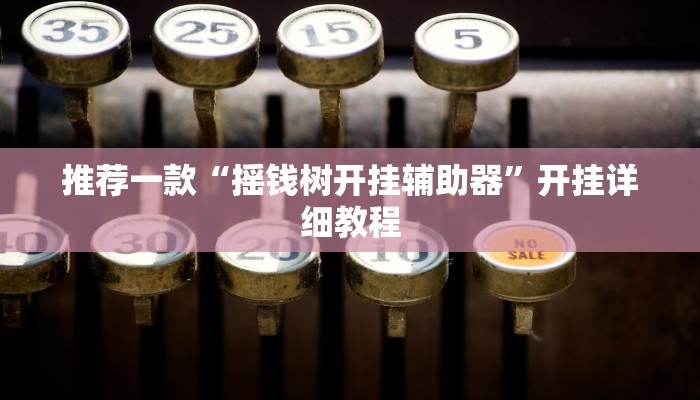推荐一款“摇钱树开挂辅助器”开挂详细教程
