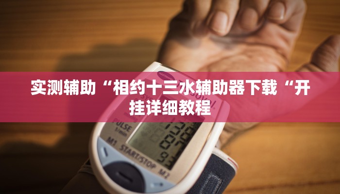 实测辅助“相约十三水辅助器下载“开挂详细教程