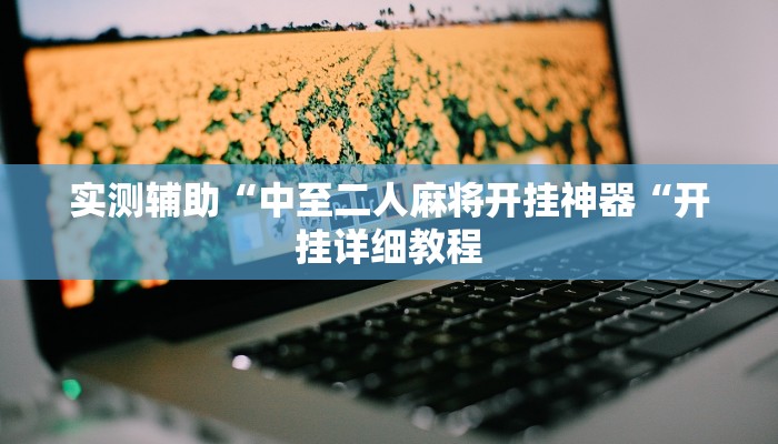 实测辅助“中至二人麻将开挂神器“开挂详细教程